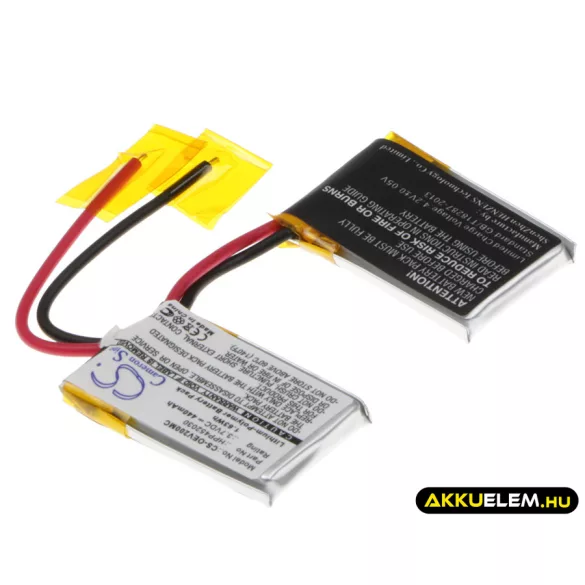 Utángyártott Ocean Kamera Li-Polymer akkumulátor 3.7V 440mAh HPP452030 - CameronSino