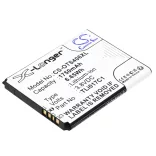 Utángyártott AT&T mobil Li-ion akkumulátor 3.8V 1750mAh TLi017C7 - CameronSino