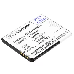   Utángyártott AT&T mobil Li-ion akkumulátor 3.8V 1750mAh TLi017C7 - CameronSino