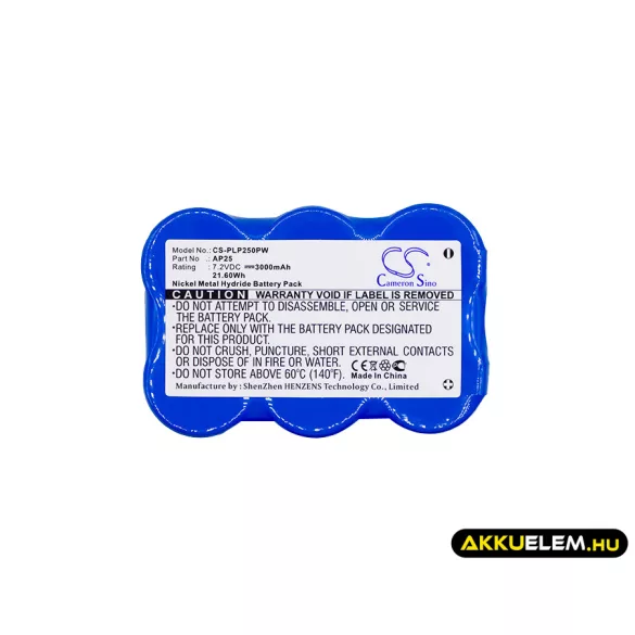 Utángyártott Pellenc Kertészeti eszköz Ni-MH akkumulátor 7.2V 3000mAh AP25, 29101621 - CameronSino