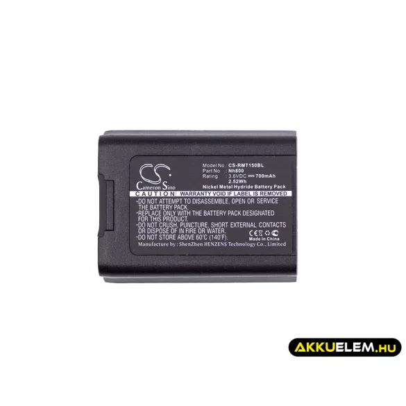 Utángyártott Ravioli Daru távirányító Ni-MH akkumulátor 3.6V 700mAh NH800 - CameronSino