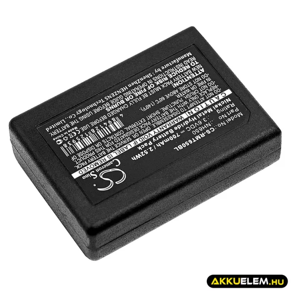 Utángyártott Ravioli Daru távirányító Ni-MH akkumulátor 3.6V 700mAh NH650 - CameronSino