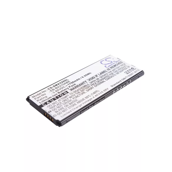 Utángyártott Samsung mobil Li-ion akkumulátor 3.85V 1700mAh EB-BA310ABE, GH43-04562A - CameronSino