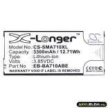 Utángyártott Samsung mobil Li-ion akkumulátor 3.85V 3300mAh EB-BA710ABE - CameronSino