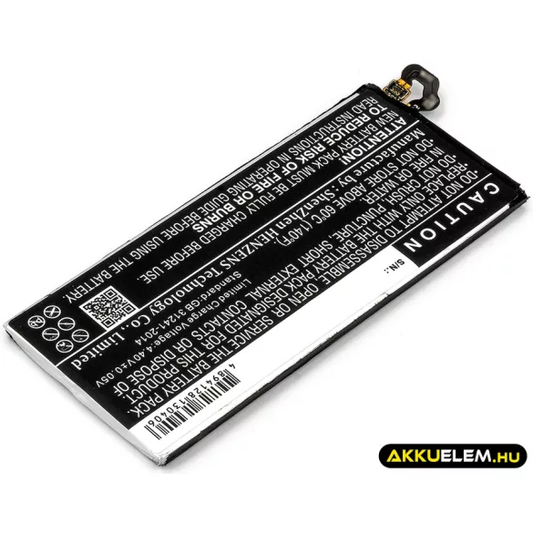 Utángyártott Samsung mobil Li-Polymer akkumulátor 3.85V 3600mAh EB-BJ730ABE - CameronSino