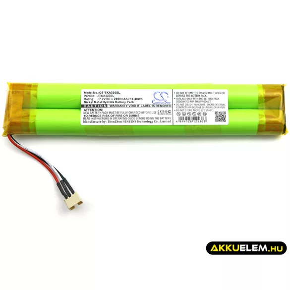 Utángyártott TDK hangszóró Ni-MH akkumulátor 7.2V 2000mAh - CameronSino