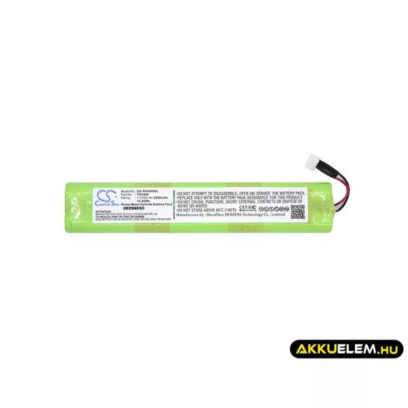 Utángyártott TDK hangszóró Ni-MH akkumulátor 7.2V 2000mAh EU-BT00003000-B - CameronSino