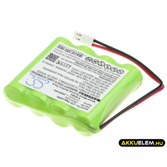 Utángyártott Teleradio Daru távirányító Ni-MH akkumulátor 4.8V 2000mAh M241054 - CameronSino