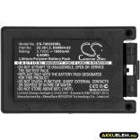 Utángyártott Teleradio Daru távirányító Li-Polymer akkumulátor 3.7V 1800mAh D00004-02, 22.381.2 - CameronSino