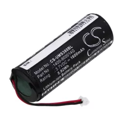   Utángyártott Unitech Vonalkód szkenner Li-ion akkumulátor 3.7V 1600mAh 1400-900014G - CameronSino