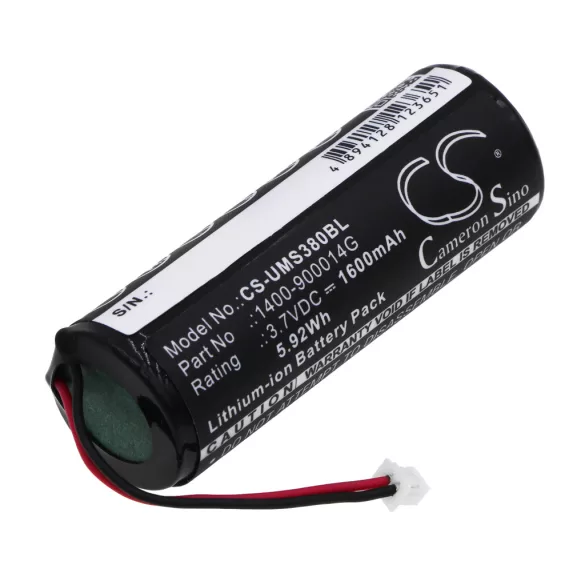 Utángyártott Unitech Vonalkód szkenner Li-ion akkumulátor 3.7V 1600mAh 1400-900014G - CameronSino