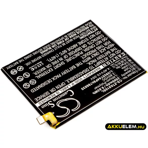 Utángyártott Vodafone mobil Li-Polymer akkumulátor 3.85V 2500mAh Li3925T44P8h786035 - CameronSino
