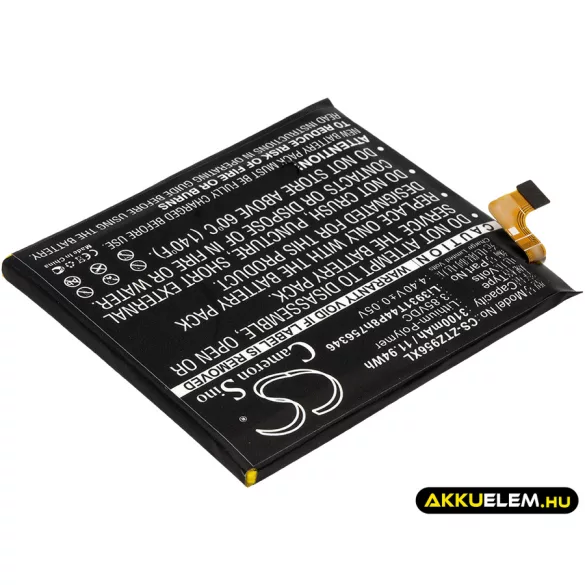 Utángyártott AT&T mobil Li-Polymer akkumulátor 3.85V 3100mAh - CameronSino