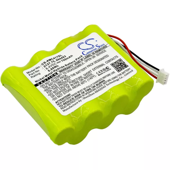 Utángyártott AEMC egyéb Ni-MH akkumulátor 8.4V 700mAh 2137.75, 694483 - CameronSino