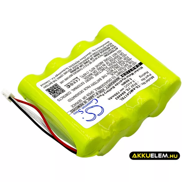 Utángyártott AEMC egyéb Ni-MH akkumulátor 8.4V 700mAh 2137.75, 694483 - CameronSino