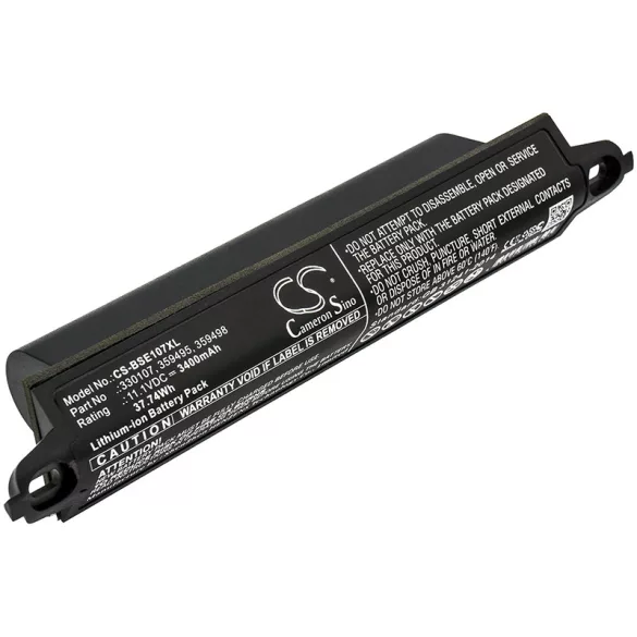 Utángyártott Bose hangszóró Li-ion akkumulátor 11.1V 3400mAh 330107, 359495 - CameronSino