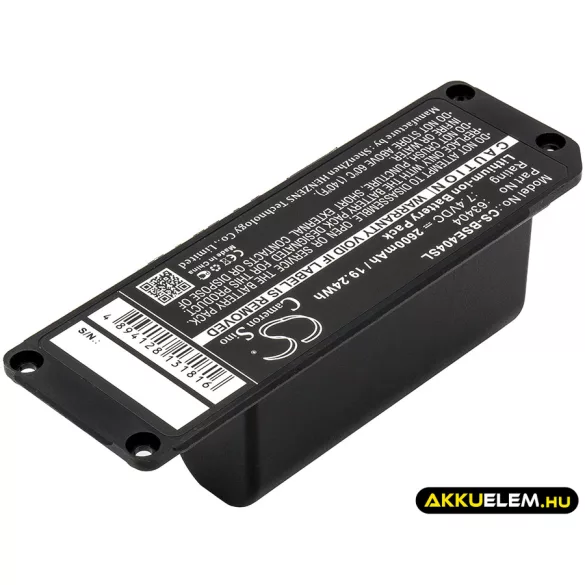 Utángyártott Bose hangszóró Li-ion akkumulátor 7.4V 2600mAh 63287, 63404 - CameronSino