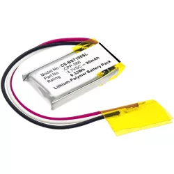   Utángyártott Beats Vezeték nélküli fejhallgató Li-Polymer akkumulátor 3.7V 90mAh CPP-566 - CameronSino