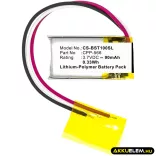 Utángyártott Beats Vezeték nélküli fejhallgató Li-Polymer akkumulátor 3.7V 90mAh CPP-566 - CameronSino