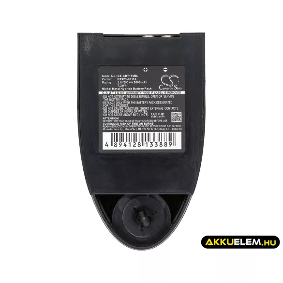 Utángyártott Laird Daru távirányító Ni-MH akkumulátor 3.6V 2000mAh BAT-0000327, BT923-00116 - CameronSino
