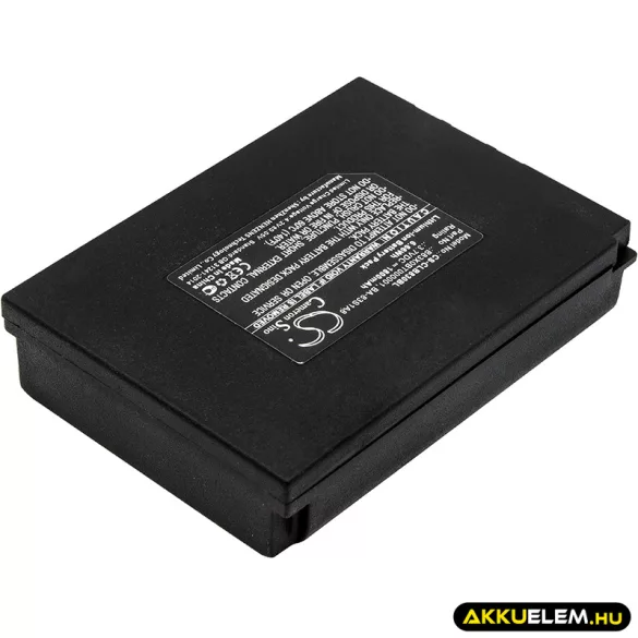 Utángyártott CipherLab Vonalkód szkenner Li-ion akkumulátor 3.7V 1800mAh BA-83S1A8, KB1A371800L86 - CameronSino
