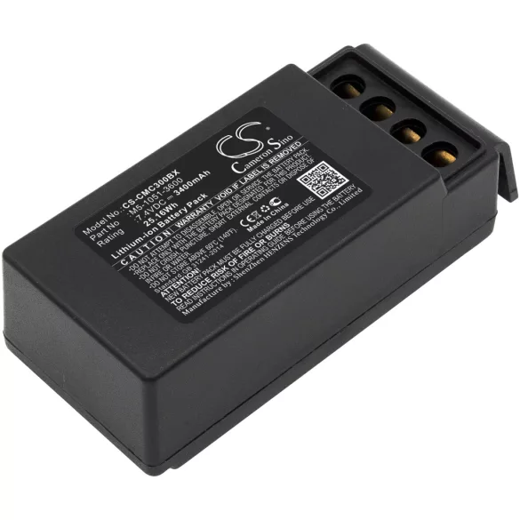 Utángyártott Cavotec Daru távirányító Li-ion akkumulátor 7.4V 3400mAh M5-1051-3600 1. verzió - CameronSino