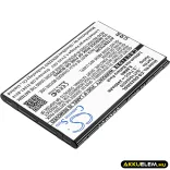 Utángyártott Doogee mobil Li-ion akkumulátor 3.7V 2400mAh BAT16484000 - CameronSino