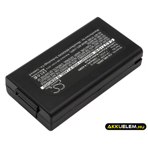 Utángyártott DYMO Hordozható nyomtató Li-Polymer akkumulátor 7.4V 1300mAh 1814308, W009415 - CameronSino