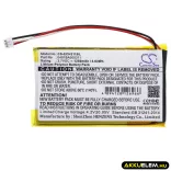 Utángyártott ELCA Daru távirányító Li-Polymer akkumulátor 3.7V 1250mAh 0401BA000311 - CameronSino