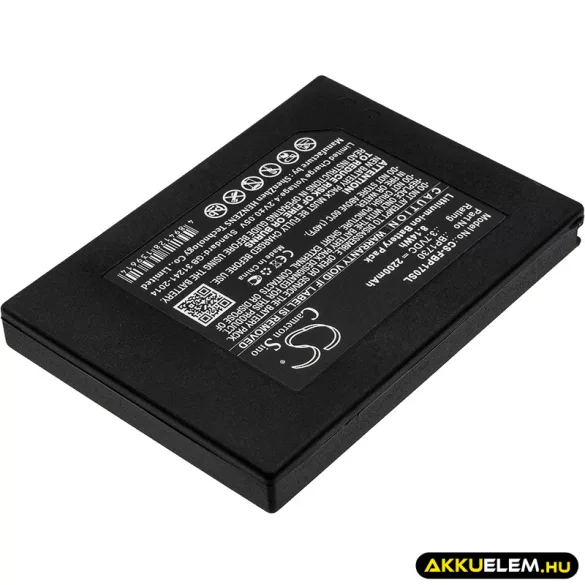 Utángyártott Fluke egyéb Li-ion akkumulátor 3.7V 2200mAh 4146702, 4389436 - CameronSino