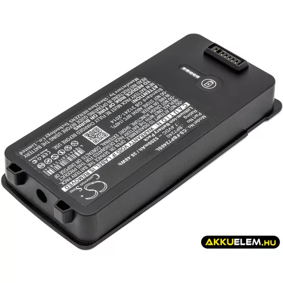 Utángyártott Fluke egyéb Li-ion akkumulátor 7.4V 5200mAh BP7240 - CameronSino