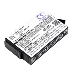   Utángyártott GoPro Kamera Li-ion akkumulátor 3.8V 2620mAh ASBBA-001, 601-12862-000 - CameronSino