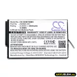 Utángyártott GoPro Kamera Li-ion akkumulátor 3.8V 2620mAh ASBBA-001, 601-12862-000 - CameronSino