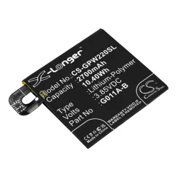   Utángyártott Google mobil Li-Polymer akkumulátor 3.85V 2700mAh G011A-B, 35H00272-01M - CameronSino