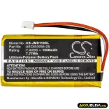 Utángyártott JBL hangszóró Li-Polymer akkumulátor 7.4V 1050mAh AEC653055-2S 2 különböző típus ennek a modellnek (egy másik modell: CS-JMD111SL), kérjük, ellenőrizd a csatlakozó helyzetét az akkumulátor rendelése előtt - CameronSino