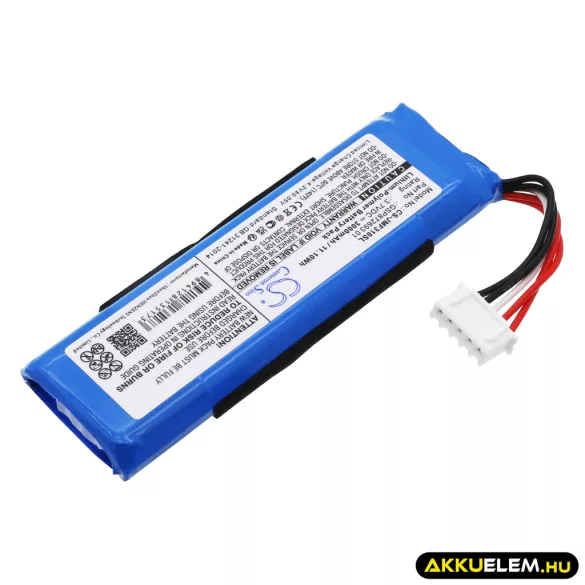 Utángyártott JBL hangszóró Li-Polymer akkumulátor 3.7V 3000mAh GSP872693 01, GSP872693 03A - CameronSino