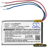 Utángyártott JBL hangszóró Li-Polymer akkumulátor 3.7V 600mAh FT403048P - CameronSino