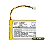 Utángyártott JBL hangszóró Li-Polymer akkumulátor 3.7V 900mAh GSP682634 - CameronSino