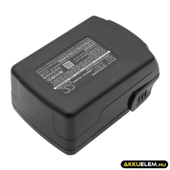 Utángyártott Kress szerszámgép Li-ion akkumulátor 18V 3000mAh PF 180/ 4.2 - CameronSino