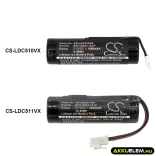 Utángyártott Silvercrest porszívó Li-ion akkumulátor 3.7V 3400mAh - CameronSino