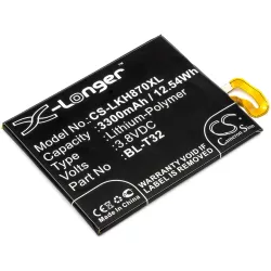   Utángyártott LG mobil Li-Polymer akkumulátor 3.8V 3300mAh BL-T32, EAC63438701 - CameronSino