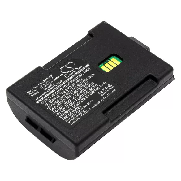 Utángyártott Honeywell Vonalkód szkenner Li-ion akkumulátor 7.4V 2600mAh 159904-0001, 163467-0001 - CameronSino