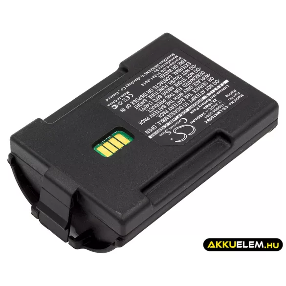 Utángyártott Honeywell Vonalkód szkenner Li-ion akkumulátor 7.4V 3400mAh 159904-0001, 163467-0001 - CameronSino
