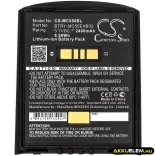 Utángyártott Symbol Vonalkód szkenner Li-ion akkumulátor 3.7V 2400mAh BTRY-MC55EAB02, 82-111094-01 - CameronSino