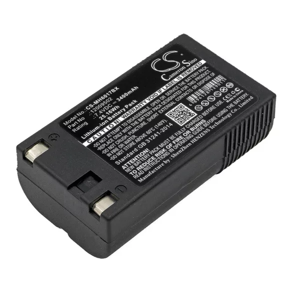 Utángyártott Monarch Hordozható nyomtató Li-ion akkumulátor 7.4V 3400mAh 12009502 - CameronSino