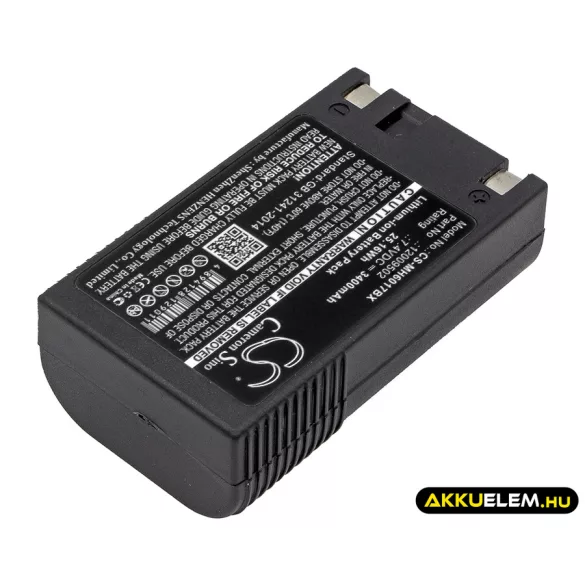 Utángyártott Monarch Hordozható nyomtató Li-ion akkumulátor 7.4V 3400mAh 12009502 - CameronSino