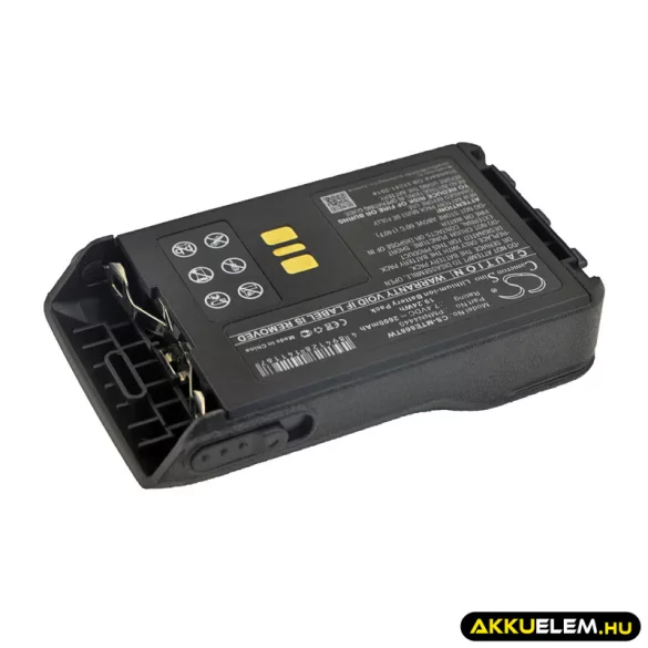 Utángyártott Motorola adó-vevő rádió Li-ion akkumulátor 7.4V 2600mAh PMNN4440, PMNN4440AR - CameronSino