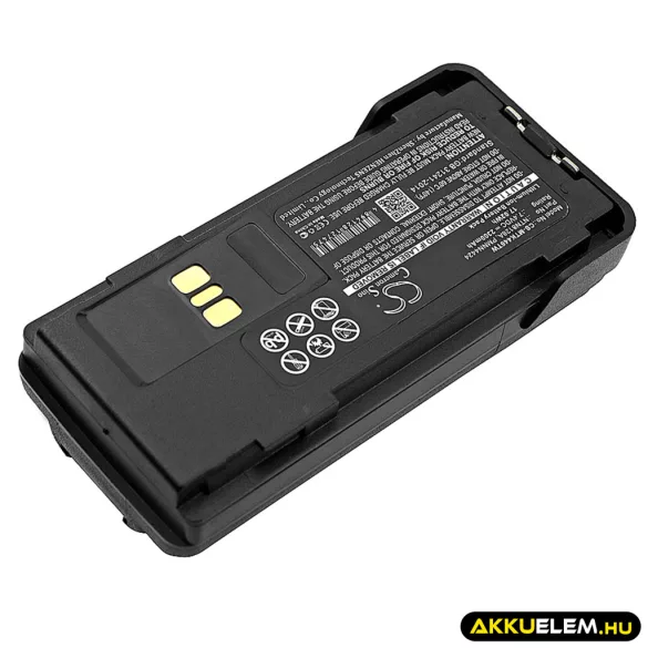 Utángyártott Motorola adó-vevő rádió Li-ion akkumulátor 7.4V 2300mAh NNTN8128A, NNTN8128C - CameronSino