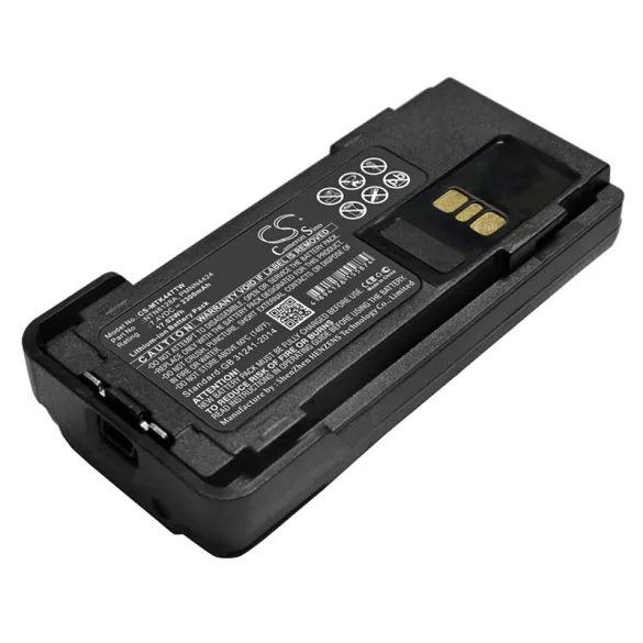 Utángyártott Motorola adó-vevő rádió Li-ion akkumulátor 7.4V 2300mAh NNTN8128A, NNTN8128C Impres - CameronSino