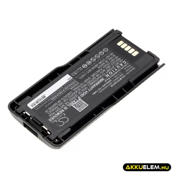 Utángyártott Motorola adó-vevő rádió Li-ion akkumulátor 3.7V 2900mAh - CameronSino